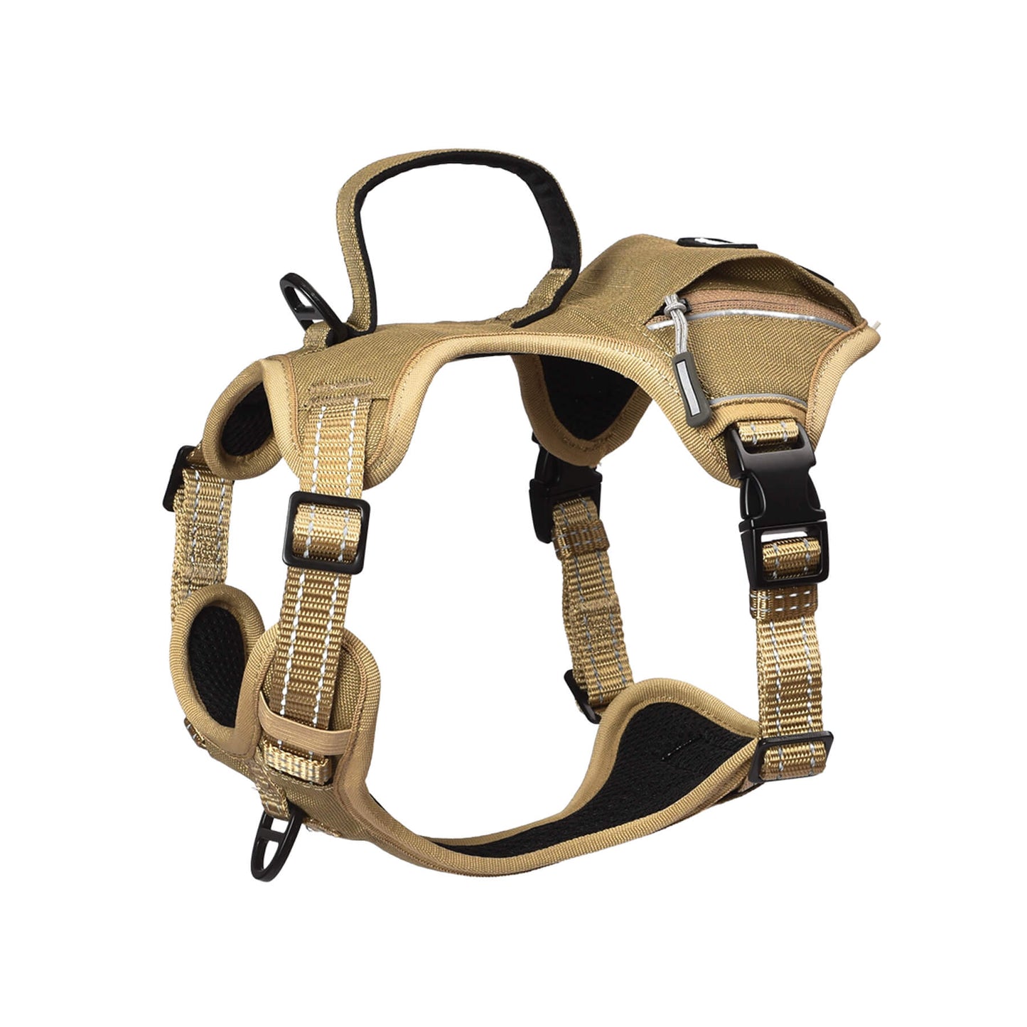 High-Performance Tactical Dog Harness – No-Pull Control