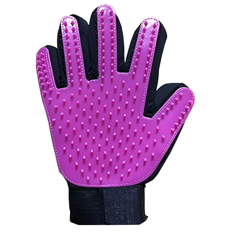 Multicolor Silicone Pet Gloves Cat Dog Hair Removal Dog Supplies Comb Hair Removal Brush Rubber Sticky Hair Gloves